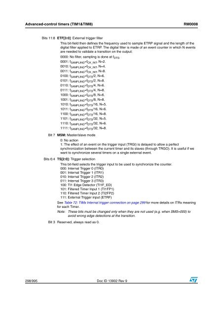 STM32F101xx, STM32F102xx, STM32F103xx, STM32F105xx and ...