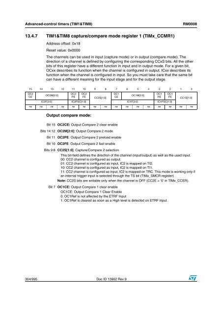 STM32F101xx, STM32F102xx, STM32F103xx, STM32F105xx and ...