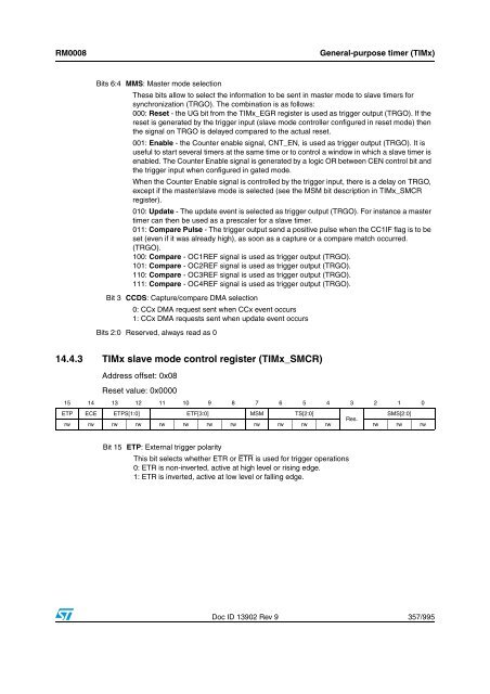 STM32F101xx, STM32F102xx, STM32F103xx, STM32F105xx and ...