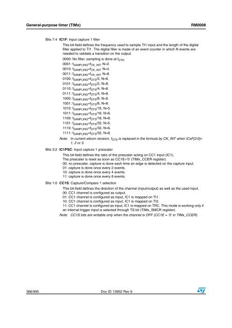 STM32F101xx, STM32F102xx, STM32F103xx, STM32F105xx and ...