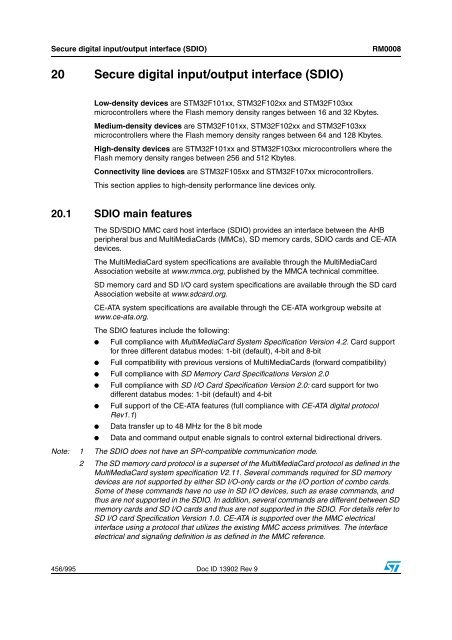 STM32F101xx, STM32F102xx, STM32F103xx, STM32F105xx and ...