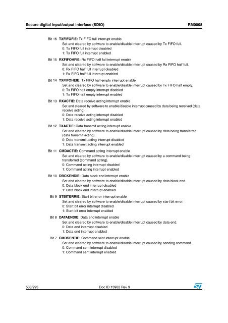 STM32F101xx, STM32F102xx, STM32F103xx, STM32F105xx and ...