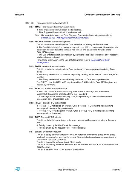 STM32F101xx, STM32F102xx, STM32F103xx, STM32F105xx and ...