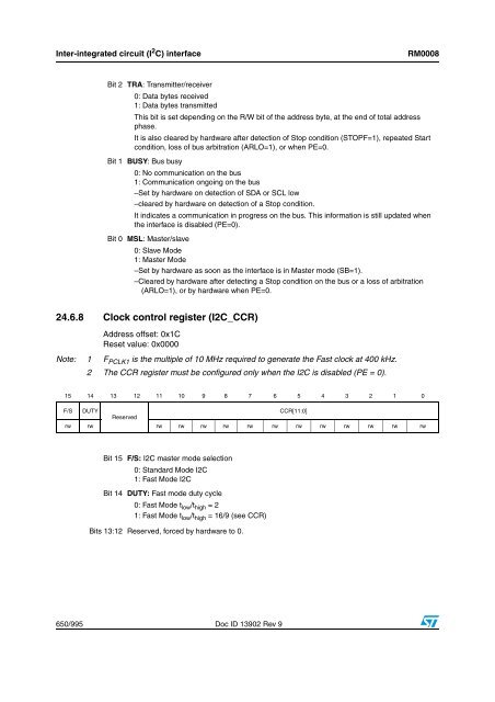 STM32F101xx, STM32F102xx, STM32F103xx, STM32F105xx and ...