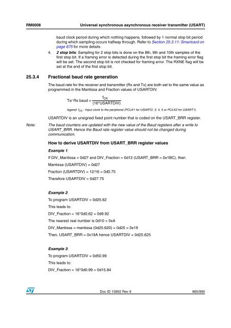 STM32F101xx, STM32F102xx, STM32F103xx, STM32F105xx and ...