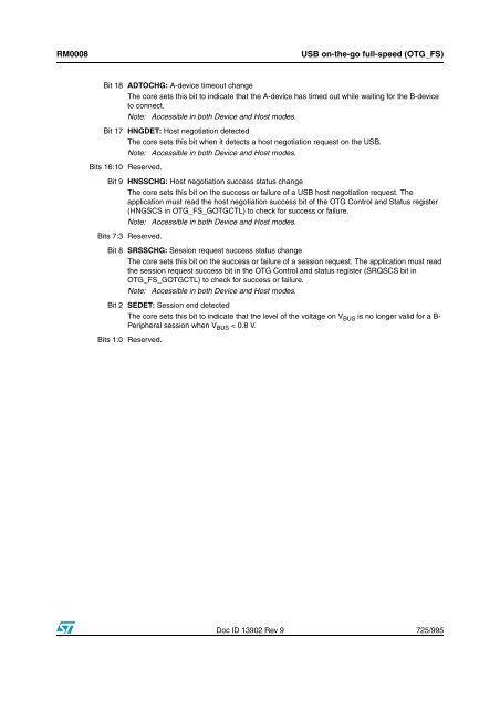 STM32F101xx, STM32F102xx, STM32F103xx, STM32F105xx and ...