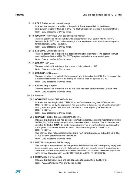 STM32F101xx, STM32F102xx, STM32F103xx, STM32F105xx and ...