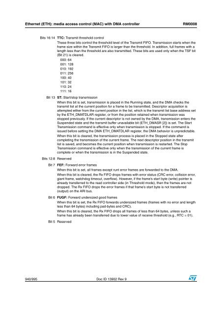 STM32F101xx, STM32F102xx, STM32F103xx, STM32F105xx and ...