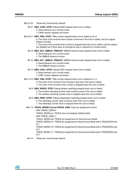 STM32F101xx, STM32F102xx, STM32F103xx, STM32F105xx and ...