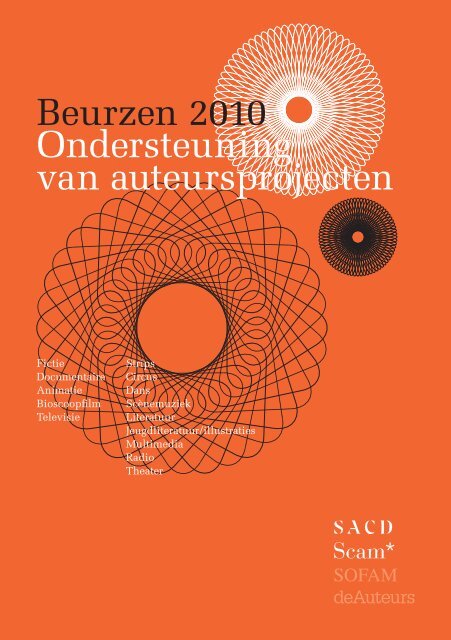 SAC107_Programme des bourses_NL_v2.indd - Report - Sacd