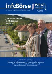 PDF-Datei - bei der WBG - Wohnungsbaugenossenschaft Ilmenau ...