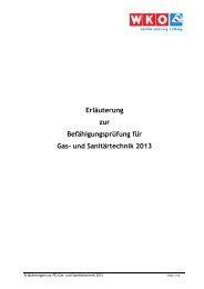 ErlÃ¤uterung zur BefÃ¤higungsprÃ¼fung fÃ¼r Gas- und SanitÃ¤rtechnik 2013