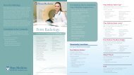 Penn Radiology Guide to Locations & Services - uphs