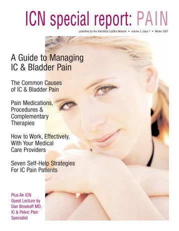 A Guide to Managing IC Pain - Interstitial Cystitis Network