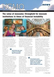 The value of museums - Network of European Museum Organisations