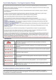 food hygiene inspection star ratings - Mid Suffolk District Council