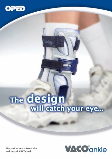 The ankle brace from the makers of VACOÂ®ped - Biziz
