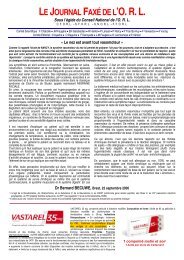 nez est avant tout vasomoteur - Regifax