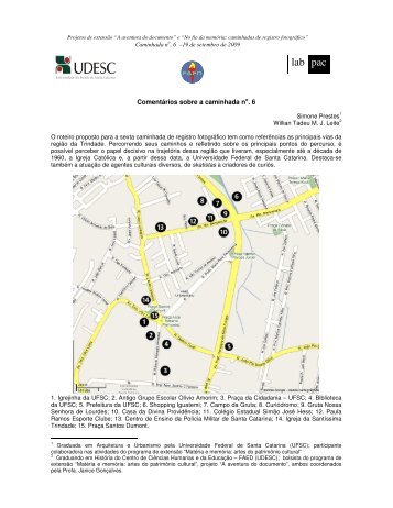 Caminhada 6 - LABPAC - Udesc
