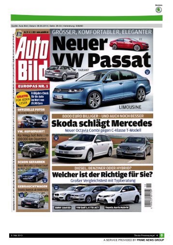 Å koda Pressespiegel - Werner Automobile