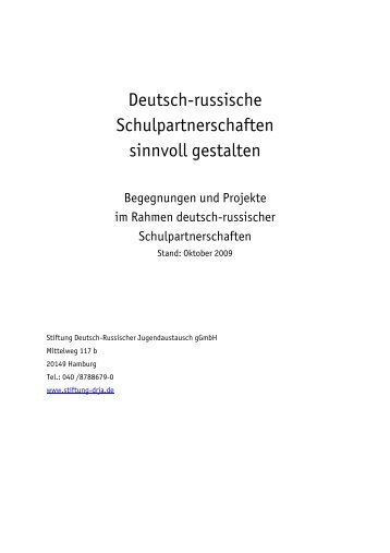 Programm SchÃ¼leraustausch (PDF) - Robert Bosch Stiftung