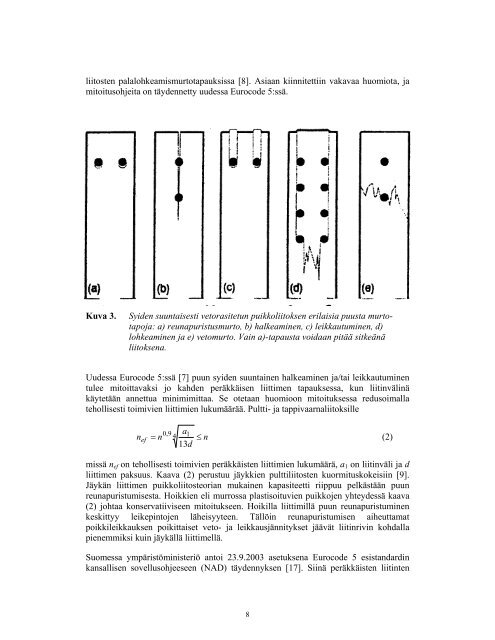 Puurakenteiden uusia liitostekniikoita - Rakenteiden mekaniikan ...