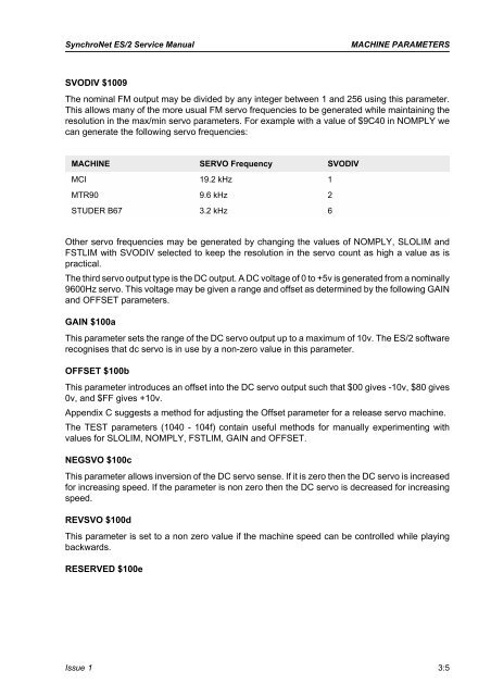 Service Manual - AMS Neve