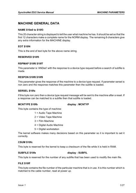 Service Manual - AMS Neve