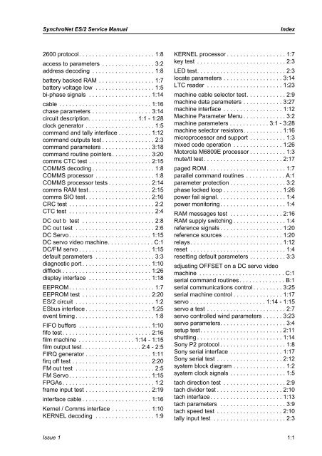 Service Manual - AMS Neve