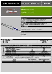 HDG-210-01 Cable TelefÃ³nico Interior - Cables Epuyen SRL