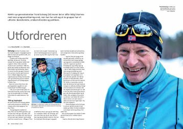 Trond Solvang, ny generalsekretÃƒÂ¦r i NAAF trives i skisporet