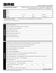 BMP Inspection Form