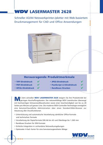 LASERMASTER 2628 - WDV GmbH