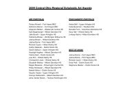 2009 Central Ohio Regional Scholastic Art Awards - Columbus ...