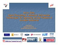 Drive-Safe Signal Processing & Advanced Information Technologies ...