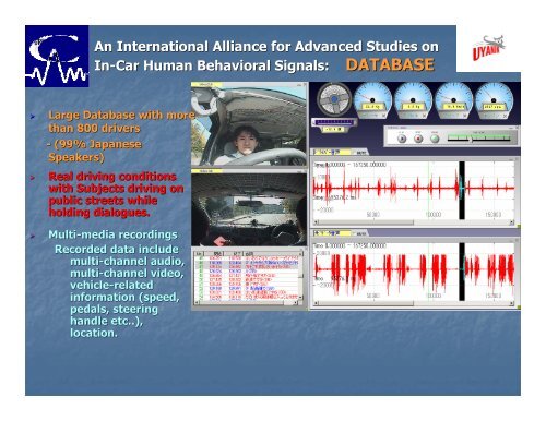 Drive-Safe Signal Processing & Advanced Information Technologies ...