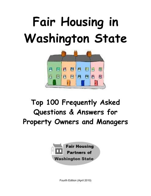 fair housing guidelines for property owners and ... - Clark County