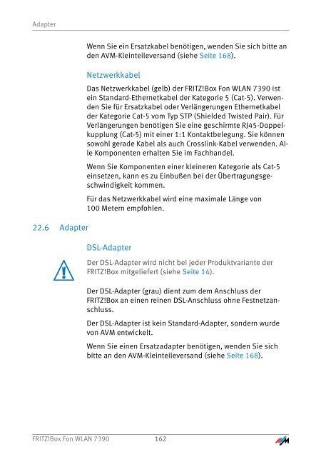 FRITZ!Box Fon WLAN 7390 - Technik-und-Elektronik.de