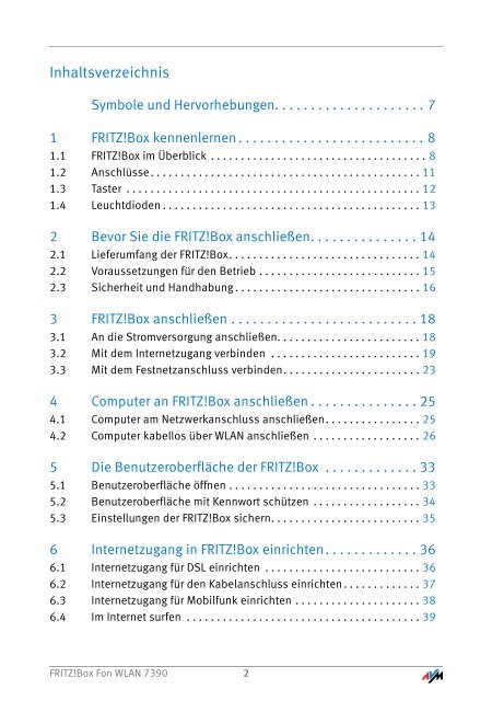 FRITZ!Box Fon WLAN 7390 - Technik-und-Elektronik.de