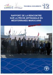 Rapport de la Rencontre sur la pÃªche artisanale - Fao - Copemed