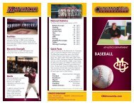 CMU Baseball Brochure - Colorado Mesa University