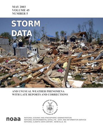 Storm Data and Unusual Weather Phenomena - CIG