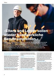 Interview suissetec Magazin - Cofely