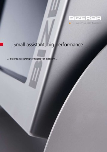 â¦ Small assistant, big performance â¦ - Bizerba Polska Sp. z oo