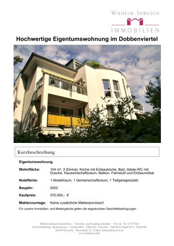 Expose Rummelweg - Wilhelm Imbusch Immobilien