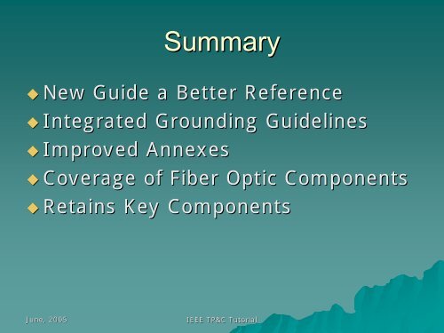 IEEE Guide P524 to the Installation of Overhead ... - Overhead Lines