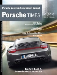 Ausgabe 1/11 - Porsche