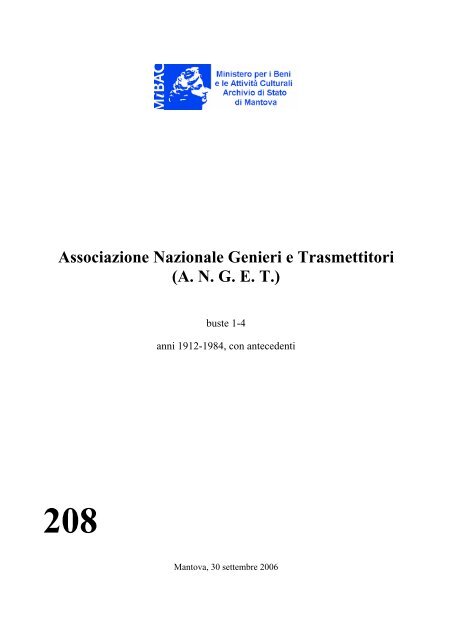 Associazione Nazionale Genieri e Trasmettitori (A. N. G. E. T.)