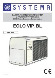 EOLO VIP, BL - Systema Polska Sp. z o.o.