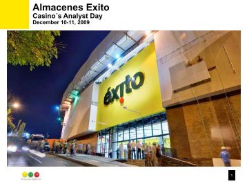 Almacenes Exito (PDF, 1,26 Mo) - Groupe Casino